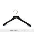Wooden Mohagany Top Suit Hanger with Logo Lasered